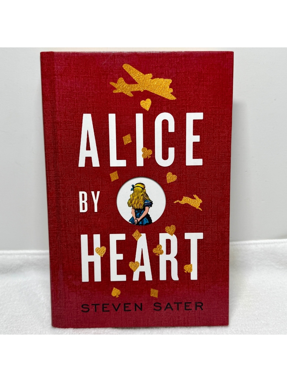 Alice by Heart Steven Sater 2020 Hardcover YA Fantasy WWII Ex-Library